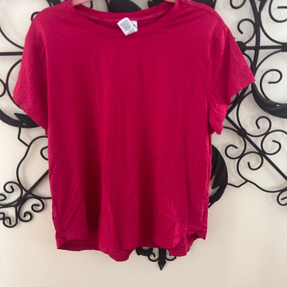 Pink Athletic Shirt